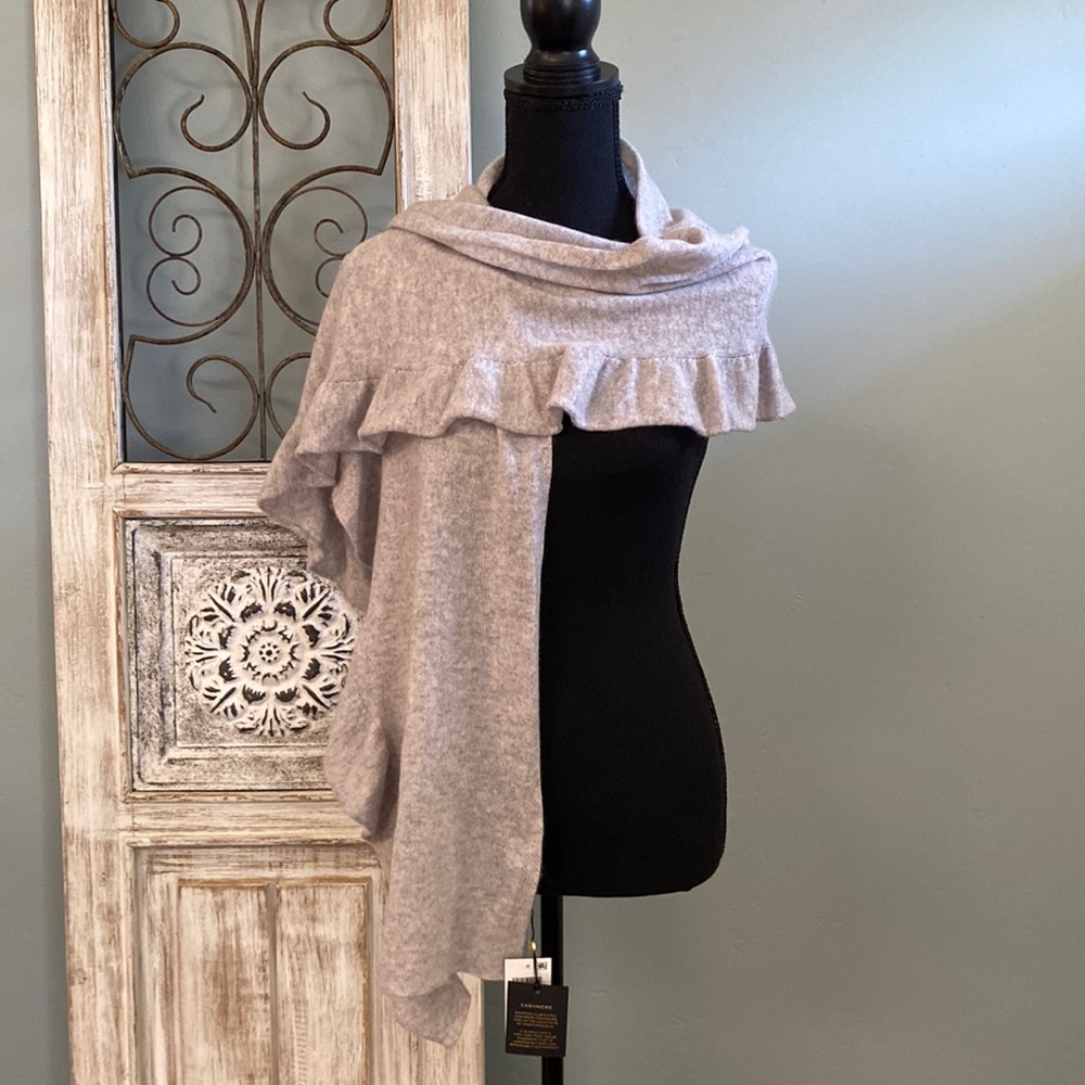 Cashmere Charter Club Scarf. Length 66”